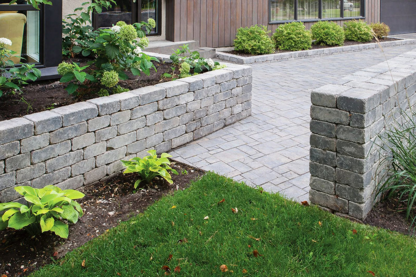 Concrete retaining walls in Lowell, MA