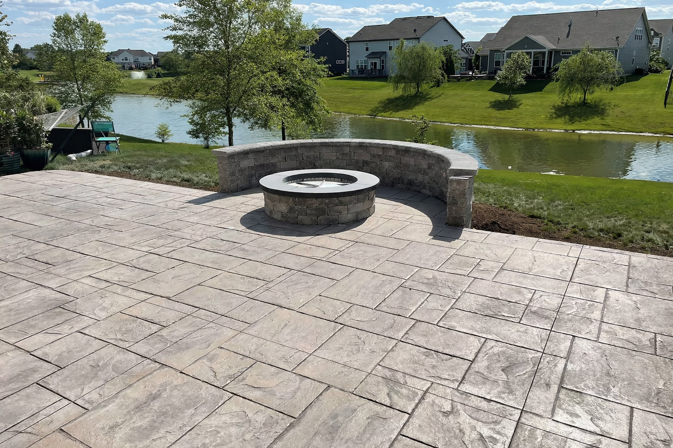 Decorative concrete in Lowell, MA